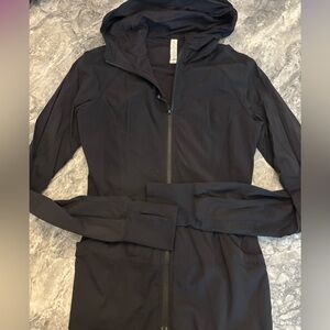 Lululemon Hooded Ruched back Yoga Jacket - Size 8